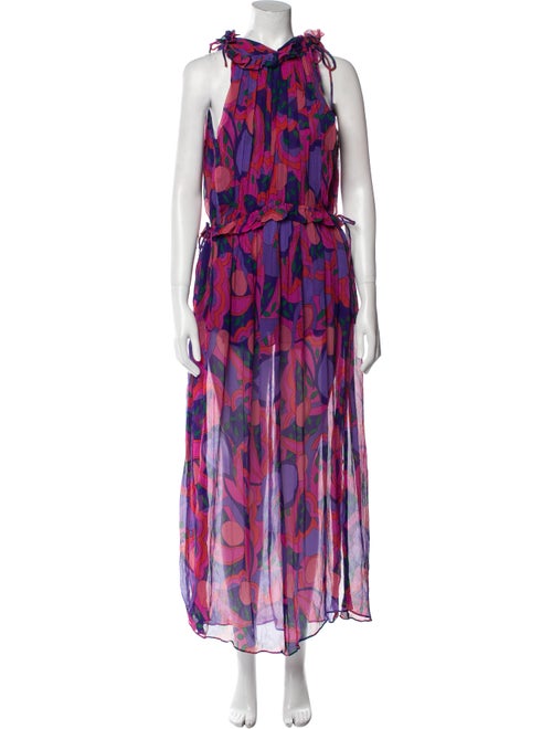 Isabel Marant Silk Long Dress