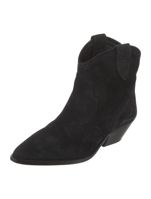 Isabel Marant Suede Western Boots