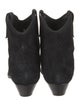 Isabel Marant Suede Western Boots