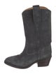 Isabel Marant Suede Western Boots