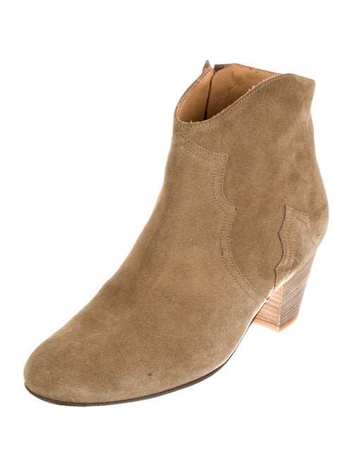 Isabel Marant Suede Western Boots