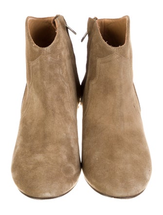 Isabel Marant Suede Western Boots