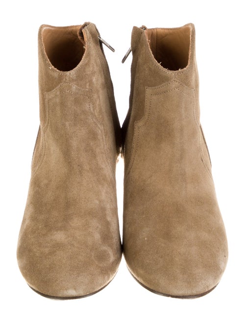 Isabel Marant Suede Western Boots