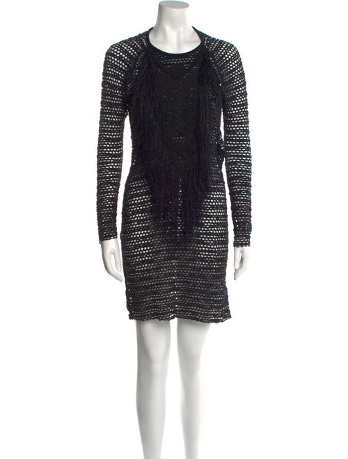 Isabel Marant Crew Neck Mini Dress