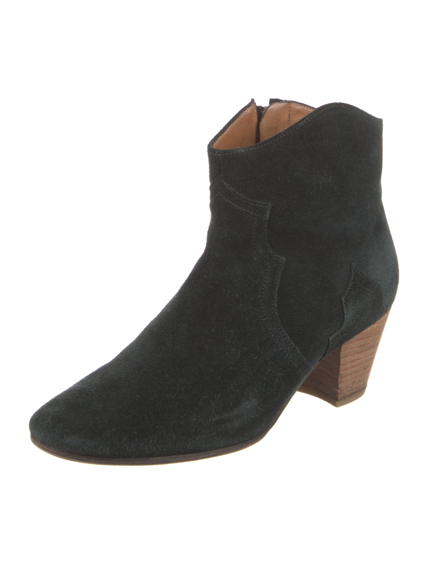 Isabel Marant Suede Western Boots