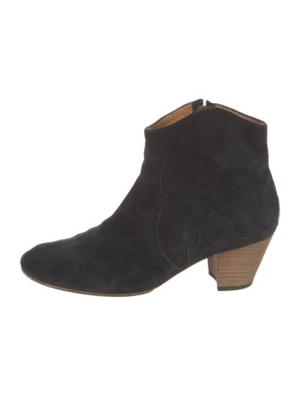 Isabel Marant Suede Western Boots