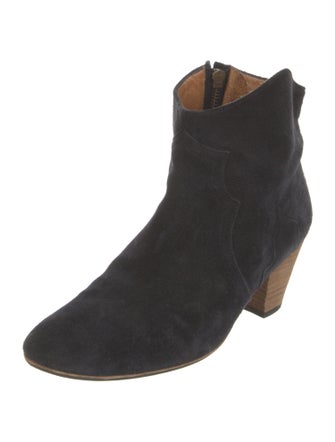 Isabel Marant Suede Western Boots