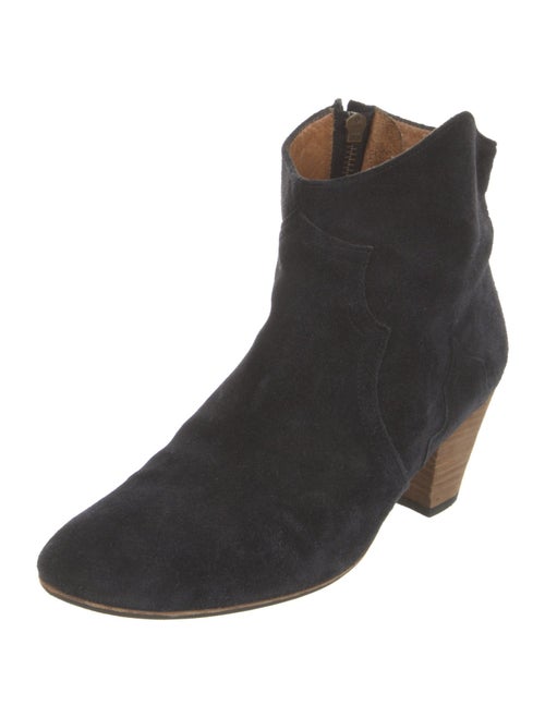 Isabel Marant Suede Western Boots