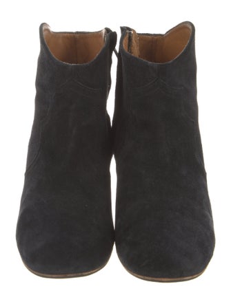 Isabel Marant Suede Western Boots