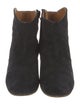 Isabel Marant Suede Western Boots
