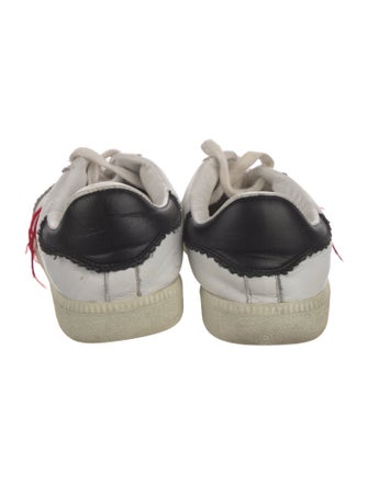 Isabel Marant Leather Printed Sneakers