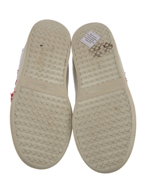 Isabel Marant Leather Printed Sneakers