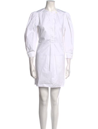 Isabel Marant Crew Neck Mini Dress