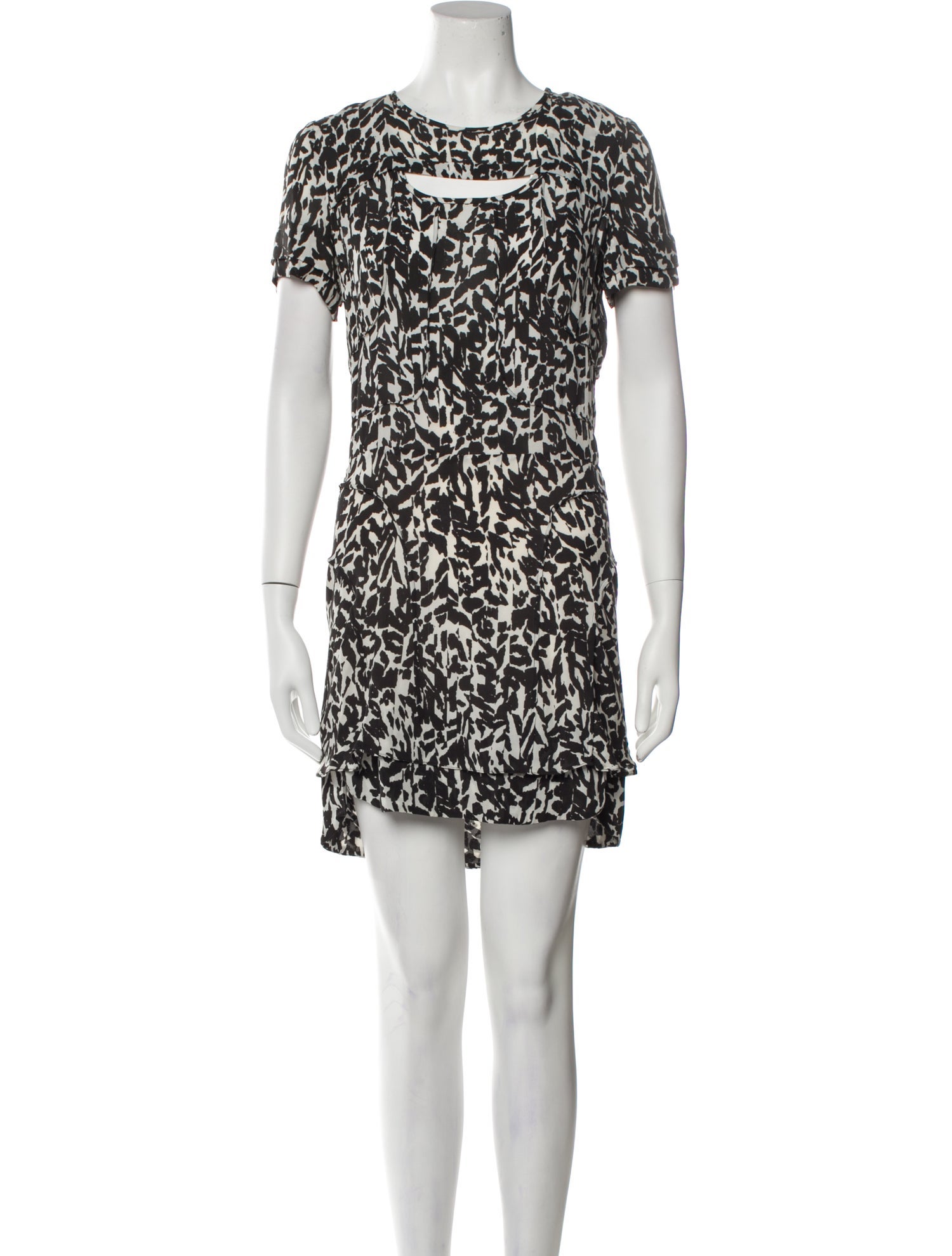 Isabel Marant Printed Mini Dress