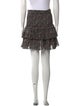 Isabel Marant Floral Print Mini Skirt