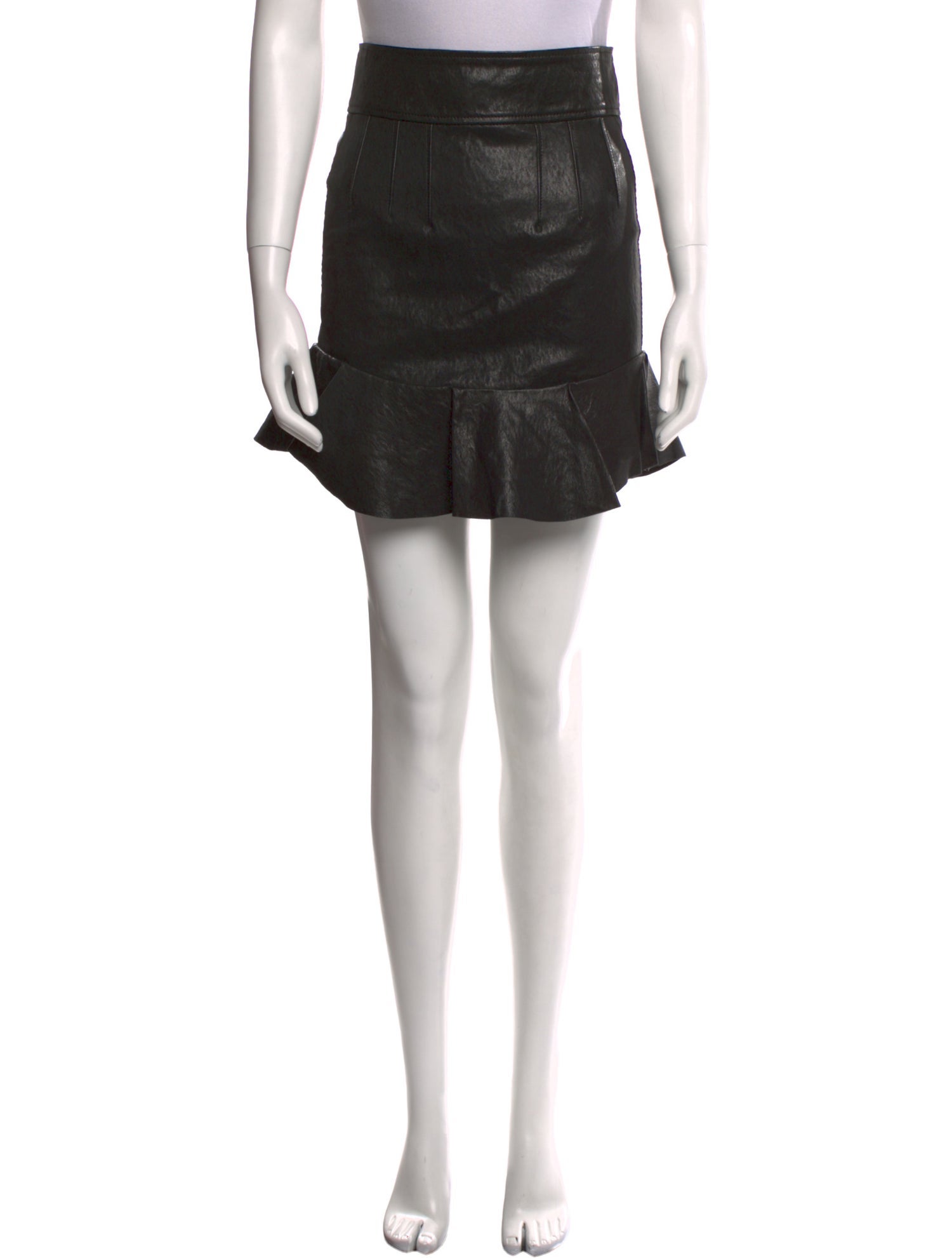 Isabel Marant Leather Mini Skirt