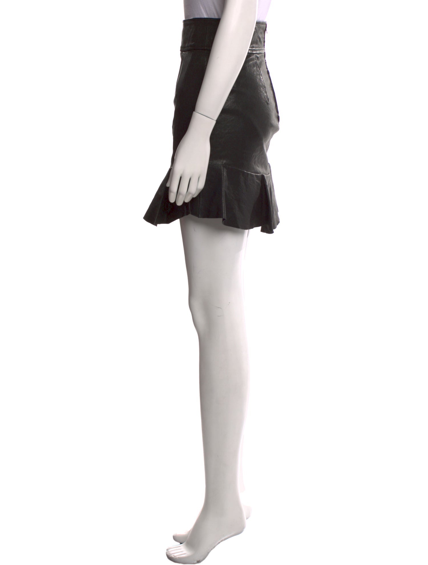 Isabel Marant Leather Mini Skirt
