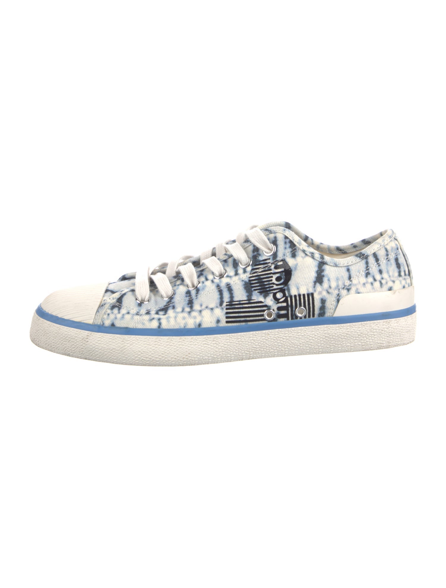 Isabel Marant Canvas Printed Sneakers