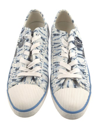 Isabel Marant Canvas Printed Sneakers