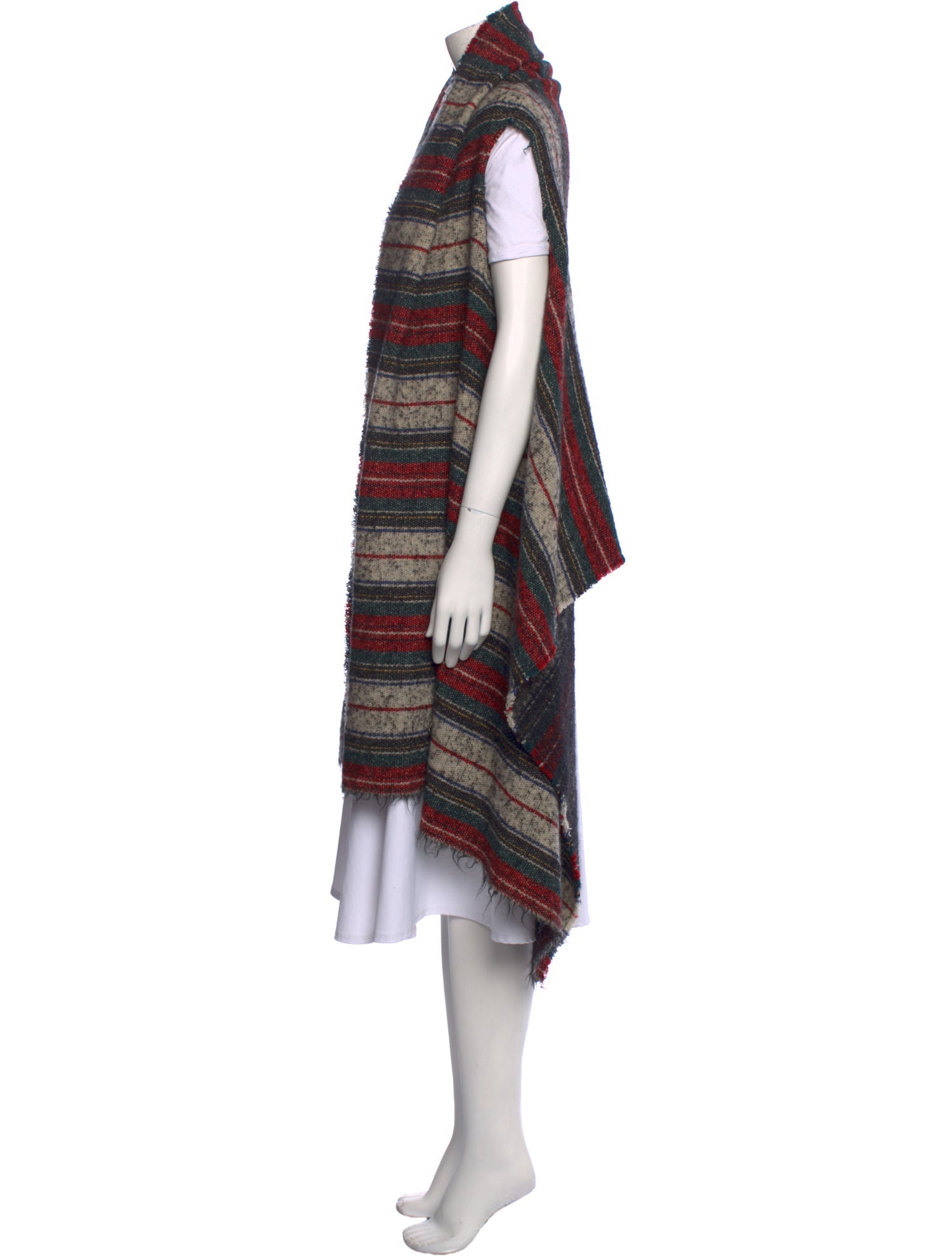 Isabel Marant Virgin Wool Striped Sweater