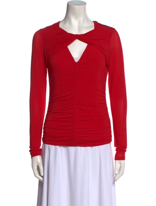 Isabel Marant Cowl Neck Long Sleeve Top