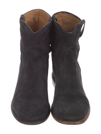 Isabel Marant Suede Western Boots