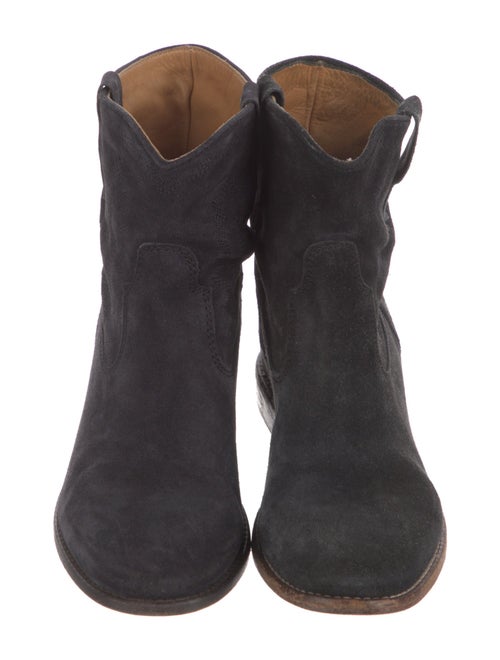 Isabel Marant Suede Western Boots