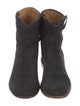 Isabel Marant Suede Western Boots