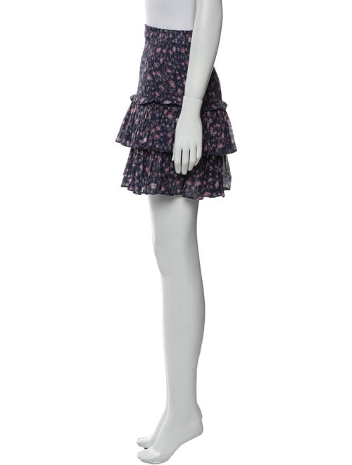 Isabel Marant Floral Print Mini Skirt