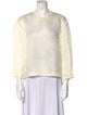 Isabel Marant Silk Crew Neck Sweatshirt