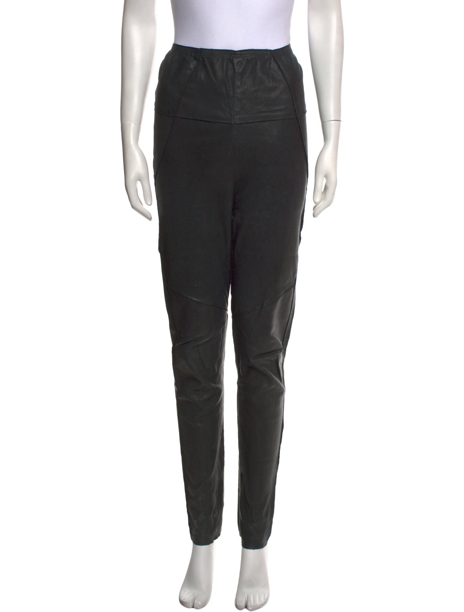 Isabel Marant Lambskin Skinny Leg Pants