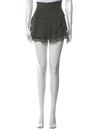 Isabel Marant Pleated Accents Mini Skirt