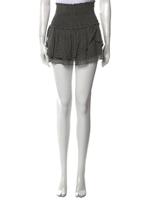 Isabel Marant Pleated Accents Mini Skirt