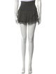 Isabel Marant Pleated Accents Mini Skirt