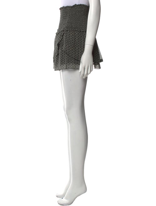 Isabel Marant Pleated Accents Mini Skirt