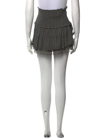 Isabel Marant Pleated Accents Mini Skirt