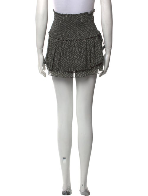 Isabel Marant Pleated Accents Mini Skirt