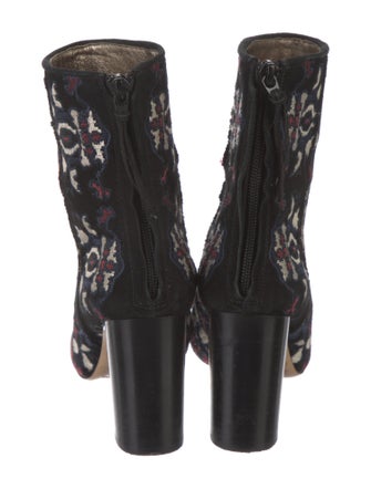 Isabel Marant Suede Patterned Boots