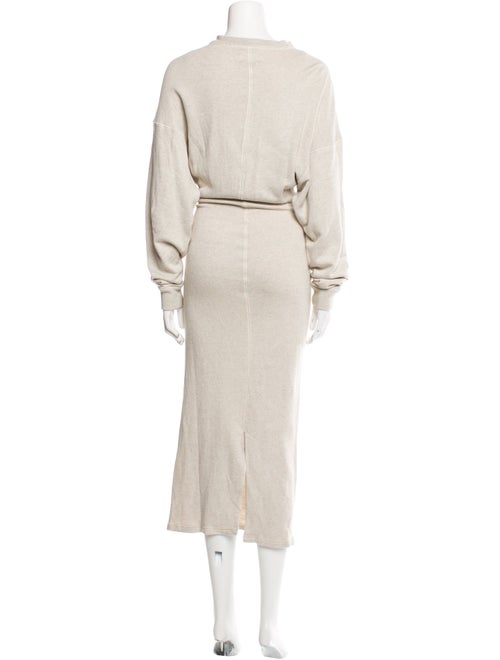 Isabel Marant Crew Neck Long Dress