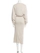 Isabel Marant Crew Neck Long Dress