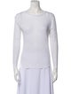 Isabel Marant Linen Bateau Neckline T-Shirt