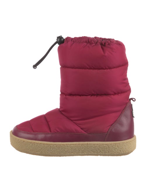 Isabel Marant Nylon Lace-Up Boots