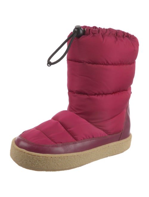 Isabel Marant Nylon Lace-Up Boots