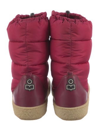 Isabel Marant Nylon Lace-Up Boots