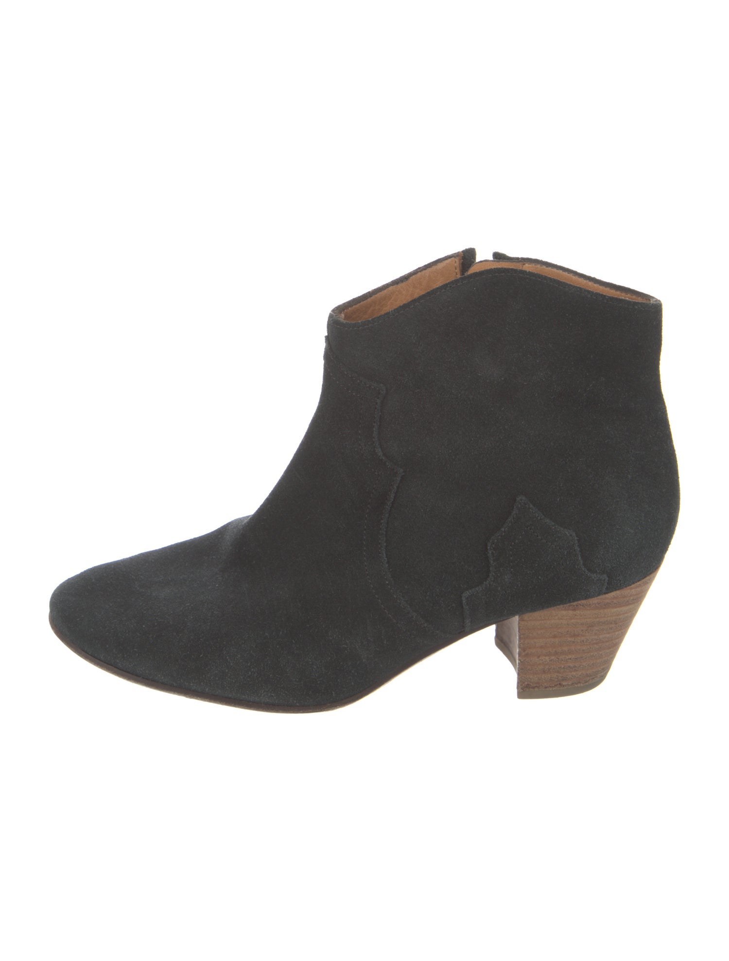 Isabel Marant Suede Western Boots