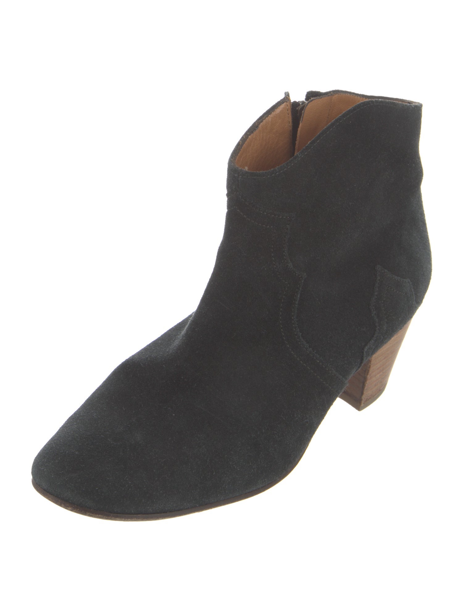 Isabel Marant Suede Western Boots