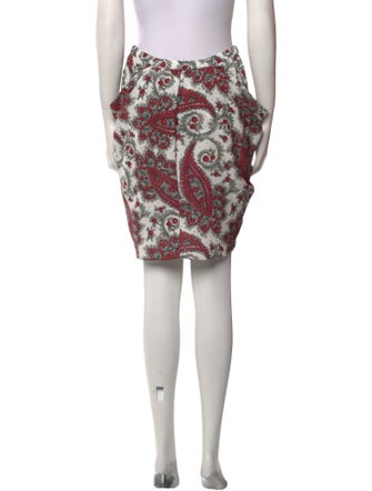 Isabel Marant Floral Print Knee-Length Skirt