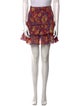 Isabel Marant Floral Print Mini Skirt