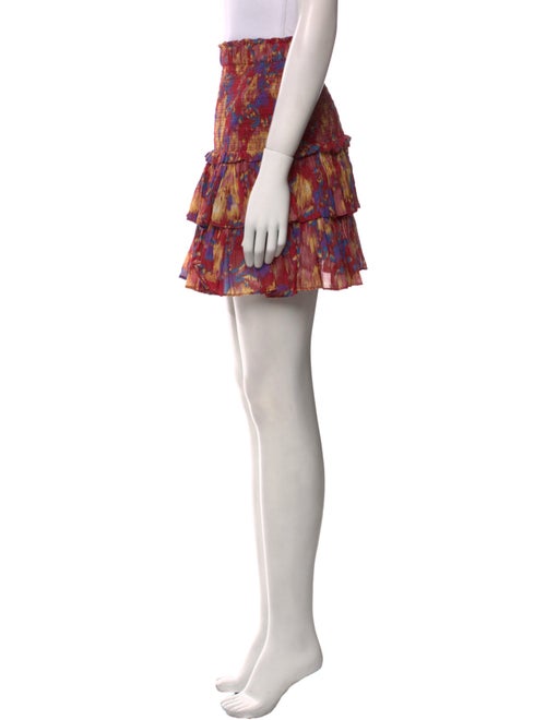 Isabel Marant Floral Print Mini Skirt