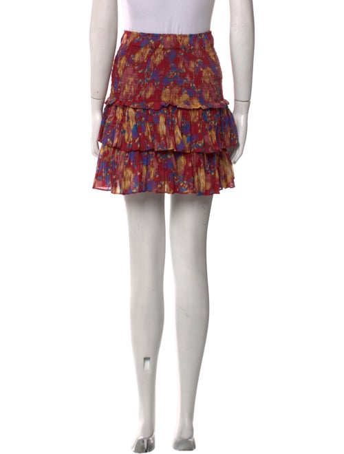 Isabel Marant Floral Print Mini Skirt